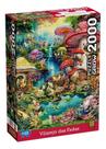 Quebra-cabeça 2000 Peças Vilarejo Das Fadas - Grow