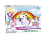 Quebra Cabeça 24 Pcs Unicórnio Baby - Pais e Filhos 2157-1