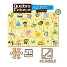 Quebra-Cabeça 26 peças Afabeto - Pais e Filhos