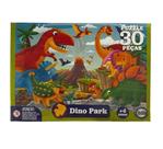 Quebra Cabeça 30 Peças Dino Park Dinossauro Para Crianças