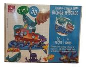 Quebra-cabeça 3d Bichos A Bordo 2655 Brincadeira De Criança Quebra-cabeça 3d Bichos A Bordo 2655 Brincadeira De Criança