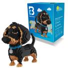 Quebra-cabeça 3D BLOCK CENTER Dachshund Dog 2024 Edição 2100 peças