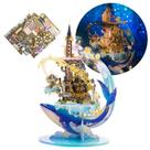 Quebra-cabeça 3D de Metal MU YM-N122 Parque de Diversões Estrelado 24 cm Quebra-cabeça 3D de Metal MU YM-N122 Parque de Diversões Estrelado 24 cm