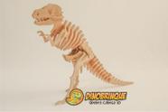 Quebra-Cabeça 3D DINOSSAURO TIRANOSSAURO REX Edição Especial de 60cm 28 peças em MDF - DINOBRINQUE Quebra-Cabeça 3D DINOSSAURO TIRANOSSAURO REX Edição Especial de 60cm 28 peças em MDF - DINOBRINQUE