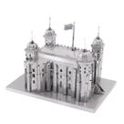 Quebra-Cabeça 3D em Metal Torre de Londres ou Jardim de Suzhou, Cortado a Laser para Crianças e Adultos