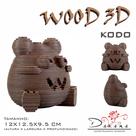 Quebra cabeça 3d kodo decoração ornamento enfeite Quebra cabeça 3d kodo decoração ornamento enfeite