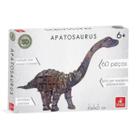 Quebra cabeça 3d planet adventure apatasaurus - 60 peças