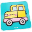 Quebra Cabeça 4 Partes Carro