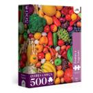 Quebra-Cabeça 500 peças Frutas e Vegetais - Novo Papel Quebra-Cabeça 500 peças Frutas e Vegetais - Novo Papel