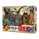 Quebra-Cabeça 500 Peças Planeta Jurássico Jurassic World Mimo Toys 2091