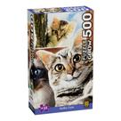 Quebra Cabeca 500 Pecas Selfie Cats Grow 04397