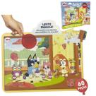 Quebra Cabeça 60 Peças Bluey e Bingo Original Disney Junior Elka Com Lente Mágica Crianças +4 Anos Quebra Cabeça 60 Peças Bluey e Bingo Original Disney Junior Elka Com Lente Mágica Crianças +4 Anos