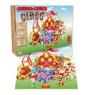 Quebra Cabeça Animais Circo 9 Peça Madeira MDF Bebes +2 Anos