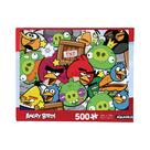 Quebra-cabeça AQUARIUS Angry Birds 500 unidades 14x19 cm - Glare Free