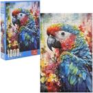 Quebra Cabeça Arara 1000 Peças Puzzle Premium Textura Sedosa - Castela