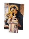 Quebra-cabeça arte religiosa Santo Antônio de Pádua de 150 peças em mdf Quebra-cabeça arte religiosa Santo Antônio de Pádua de 150 peças em mdf