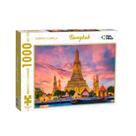 Quebra Cabeça Bangkok 1000 Peças Pais e Filhos Viagem pela Tailândia