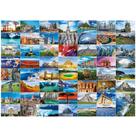 Quebra-cabeça BenBen 1000 Pieces World Scenic Landmarks