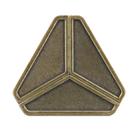 Quebra-cabeça BePuzzled Delta Hanayama Metal Brainteaser Nível 3