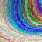 Quebra-cabeça Bgraamiens Rainbow Triangle 1000 peças