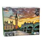 Quebra Cabeça Big Ben Londres Jogo de 1000 Peças Pais e Filhos 10757