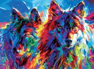 Quebra-cabeça Buffalo Games Blend COTA Wolves True Love 1000 unidades