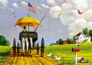 Quebra-Cabeça Buffalo Games Charles Wysocki - 300 Peças Quebra-Cabeça Buffalo Games Charles Wysocki - 300 Peças