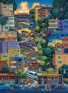Quebra-cabeça Buffalo Games Eric Dowdle Lombard Street 1000 unidades