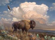 Quebra-Cabeça Buffalo Games Hautman Brothers - Majestic Bison
