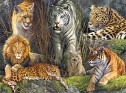Quebra-Cabeça Buffalo Games James Hautman Big Cat - 1000 Peças