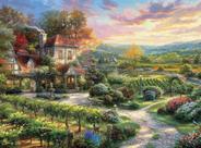 Quebra-Cabeça Buffalo Games Thomas Kinkade Wine Country - 1000 Peças