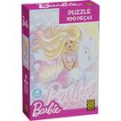 Quebra-Cabeca Cartonado Barbie Brilhante 100 Pecas