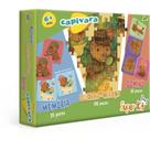 QUEBRA-CABEÇA Cartonado Capivara Super KIT 3 em 1 QUEBRA-CABEÇA Cartonado Capivara Super KIT 3 em 1