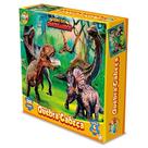 Quebra-Cabeca Cartonado Dinossauros 100Pcs