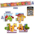 Quebra-Cabeca Cartonado Educativo Longo 24Pcs 95X16Cm