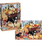 Quebra-Cabeça Cartonado Filhotes Brincando 1000 Peças Grow