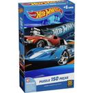 Quebra-cabeça Cartonado Hot Wheels P150 150 Peças Grow
