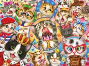 Quebra-cabeça Ceaco Character Cats 500 peças