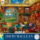 Quebra-cabeça Ceaco David Maclean Country Library 1000 peças