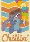 Quebra-cabeça Ceaco Disney Stitch Wear Your Shades 200 peças Quebra-cabeça Ceaco Disney Stitch Wear Your Shades 200 peças