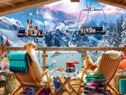 Quebra-Cabeça Ceaco Ski Chalet 300 Peças