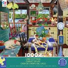 Quebra-cabeça Ceaco Tracy Flickinger Lake Cottage 1000 peças Quebra-cabeça Ceaco Tracy Flickinger Lake Cottage 1000 peças