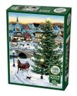 Quebra-Cabeça Cobble Hill Village Tree 1000 Peças - com Pôster