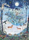 Quebra-cabeça Cobble Hill Winter Woodland 500 peças com pôster