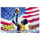 Quebra-cabeça Coleção Copa do Mundo Estados Unidos 1994 Tetracampeão 300 peças em mdf