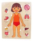 Quebra Cabeça Corpo Humano Montessori Educaplay Menin