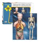 Quebra-cabeça Corpo Humano Para Crianças 108 Peças Nig