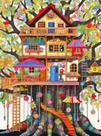 Quebra-cabeça Cross & Glory Fantastical Treehouse Escape 1000 unidades Quebra-cabeça Cross & Glory Fantastical Treehouse Escape 1000 unidades