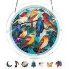 Quebra-cabeça de acrílico Suncatcher Window Hanging 83 peças de decoração de jardim Quebra-cabeça de acrílico Suncatcher Window Hanging 83 peças de decoração de jardim