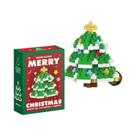 Quebra-Cabeça De Blocos De Montar Do Papai Noel E Renas, Brinquedos De Decoração De Mesa Para
